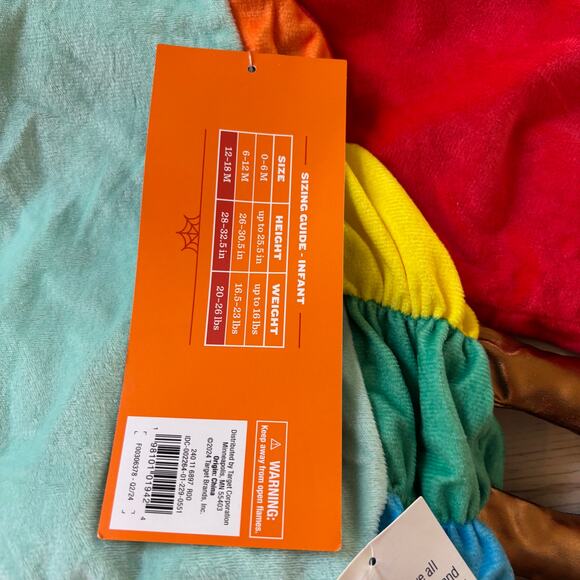 Hyde and Eek Boutique NWT Infant Caterpillar Costume Size 12-18 Months - Picture 4 of 8